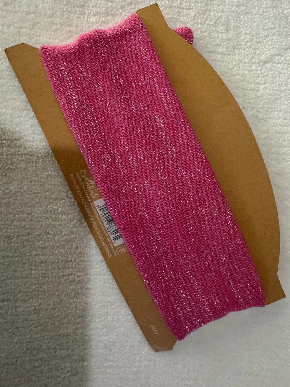 Cupcakes & Cartwheels Pink & Orange Owl Ear Warmer Headband NWT